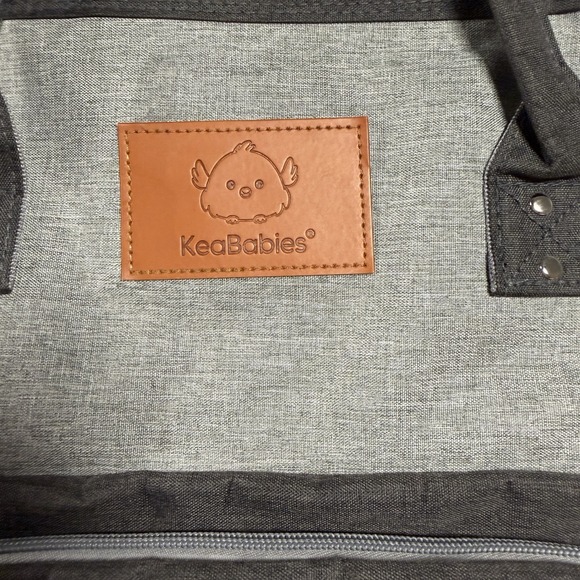 KeaBabies Diaper Bag Backpack, Waterproof Multi Function Baby Travel Bags - Picture 5 of 10